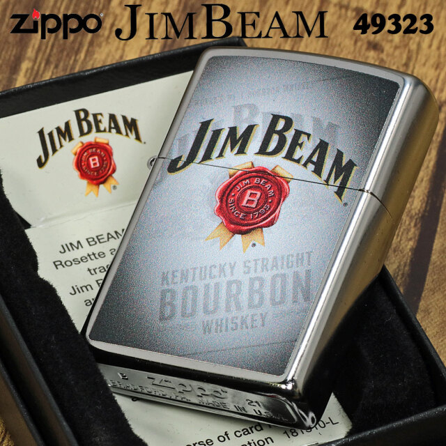 Jim Beam ロゴ型　ライト　照明　ジムビーム Zippo ジッポー ジムビーム 酒 ロゴ シール Jim Beam Seal