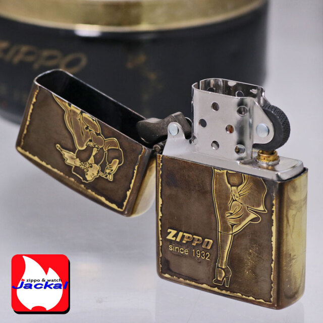 zippo(ジッポーライター)人気の「WINDY」デザイン アンティーク