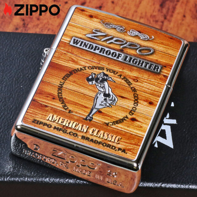 zippo ジッポーライター 人気のWINDYデザイン アメリカンクラシック