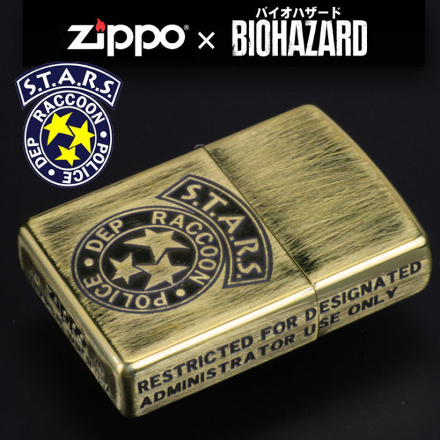 zippo ジッポーライター バイオハザード BIOHAZARD S.T.A.R.S. 送料  