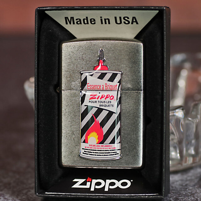 未使用品】zippo 2015年 vintage carsシールカスタマイズ 