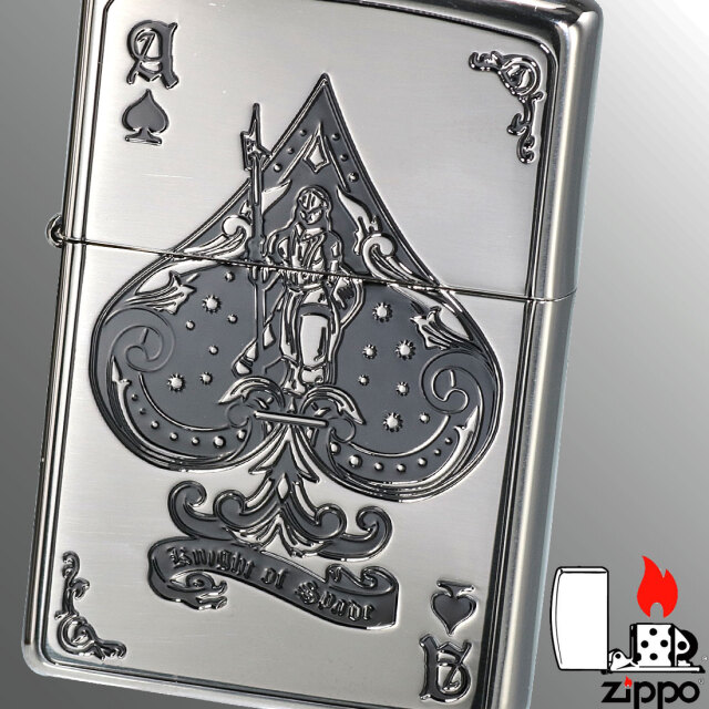 zippo ジッポーライター デビル DEUIL トランプ スペード エース