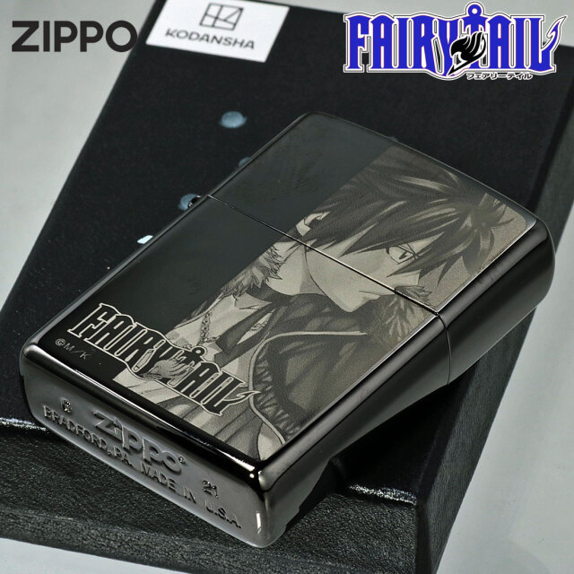 フェアリーテイル 10BOX zippo ジッポーライター FAIRYTAIL(フェアリーテイル)グレイ
