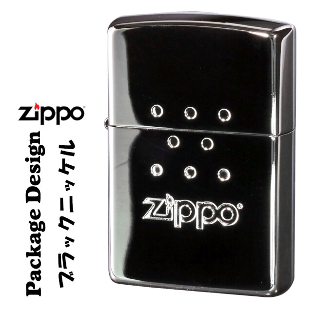zippo(ジッポーライター) ZPパッケージデザイン ブラックニッケル