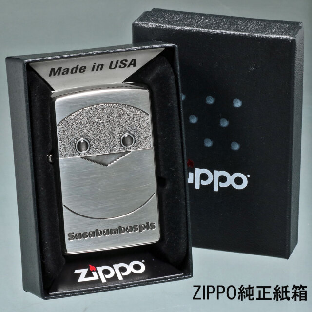 zippo サカバンバスピス つぶらな瞳 アンティークシルバー