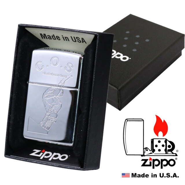 Zippo スケートボードデザイン ライター zippo(ジッポーライター)訳あり 希少レア 1997年製 1点限り