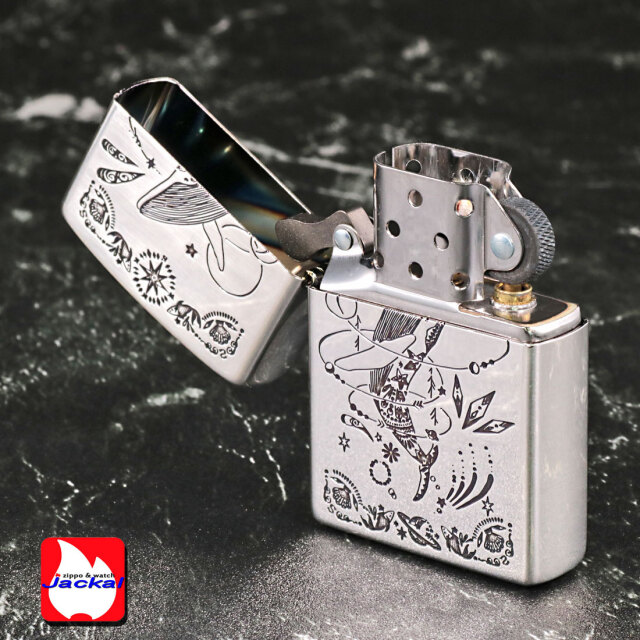 zippo ライター (ジッポーライター)柴尾 shibao くじら 銀いぶし zippo ライター (ジッポーライター)柴尾 shibao くじら 銀いぶし