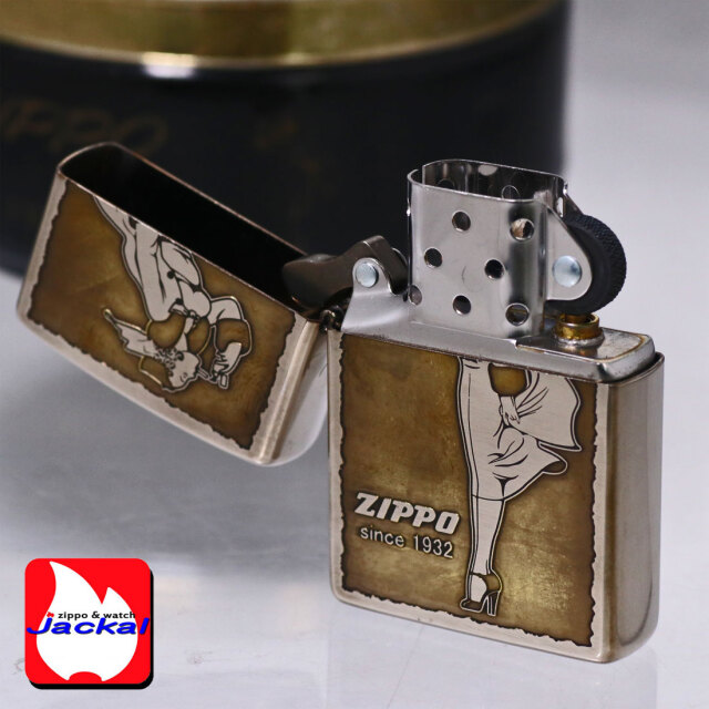 zippo(ジッポーライター)人気の「WINDY」デザイン ビンテージ