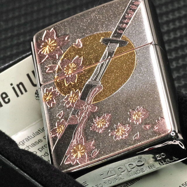 zippo(ジッポーライター)和板 刀 刃 やいば 和柄 プレゼント ギフト
