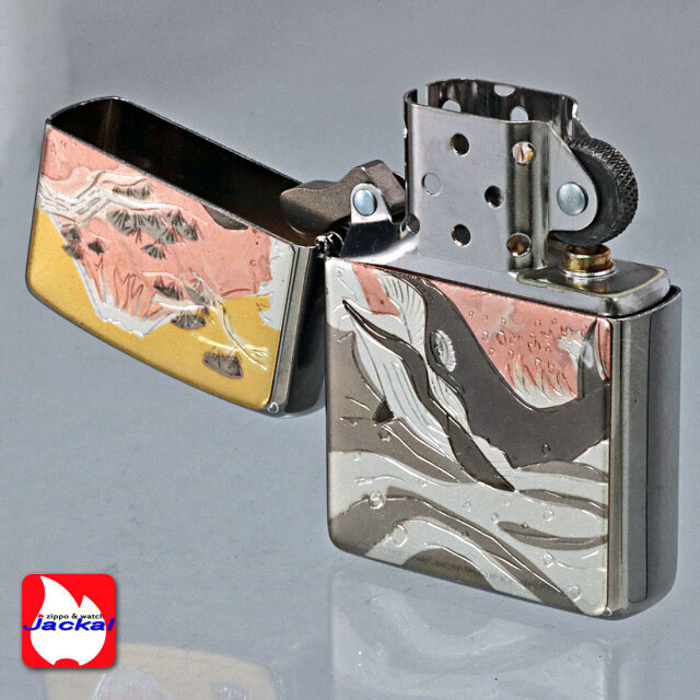 zippo (ジッポーライター)和板 電鋳版プレート 鯨 クジラ 送料 zippo (ジッポーライター)和板 電鋳版プレート 鯨 クジラ 送料