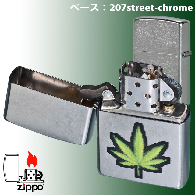 激安単価で zippo(ジッポーライター) マリファナ Digital Weed デジタル アンティーク雑貨