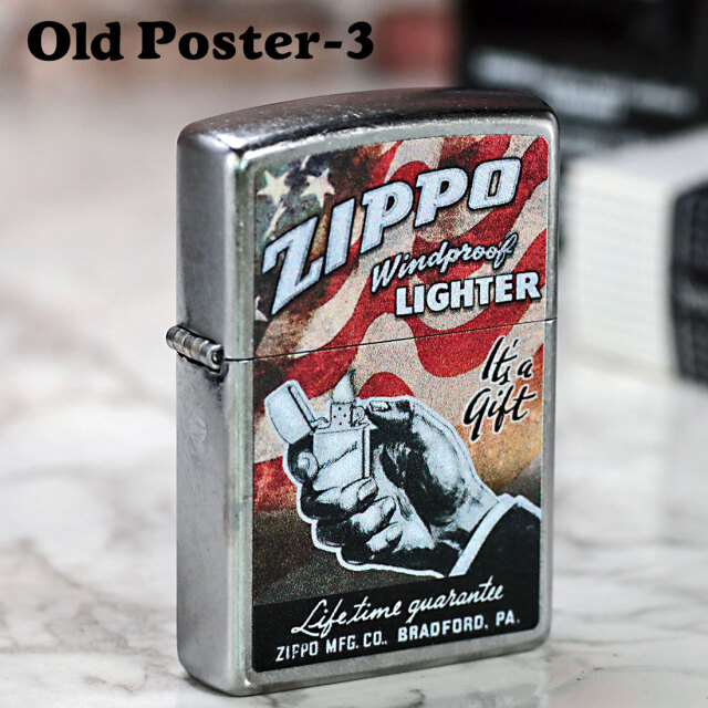 大特価！値下げしました！ zippo(ジッポーライター) Old Poster-3