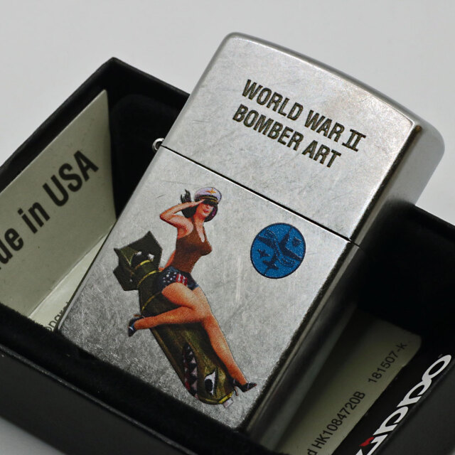 クリスマス zippo(ジッポーライター) BOMBER ART プリント加工