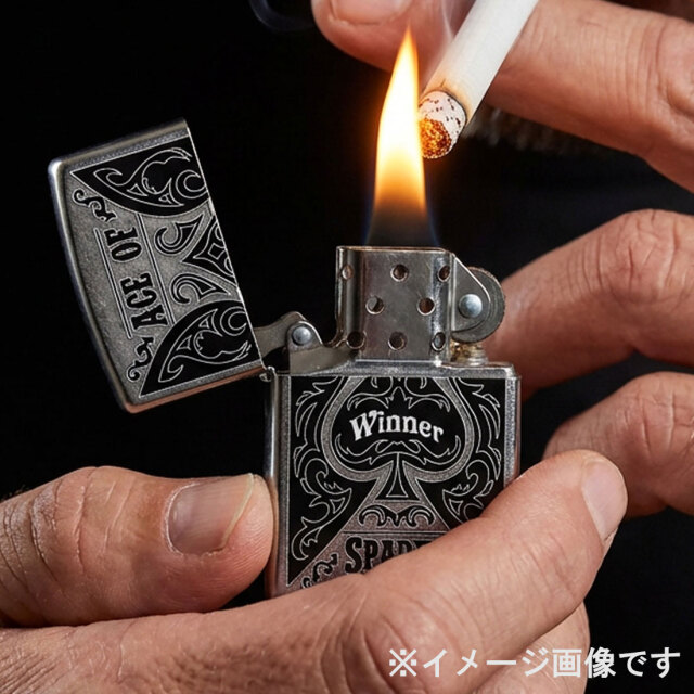 zippo(ジッポーライター) USオリジナルZIPPO 2025 トランプ柄 スペード