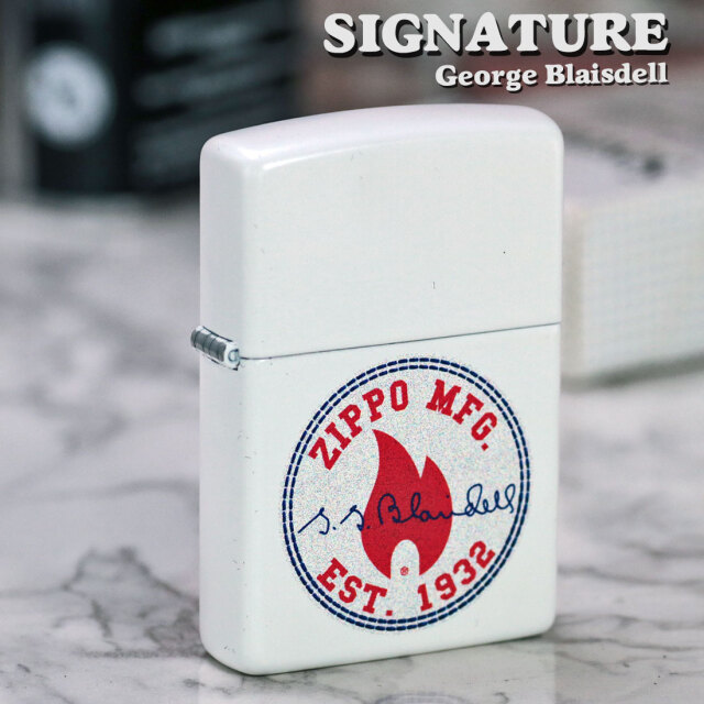 zippo(ジッポーライター)SIGNATURE George G. Blaisdell