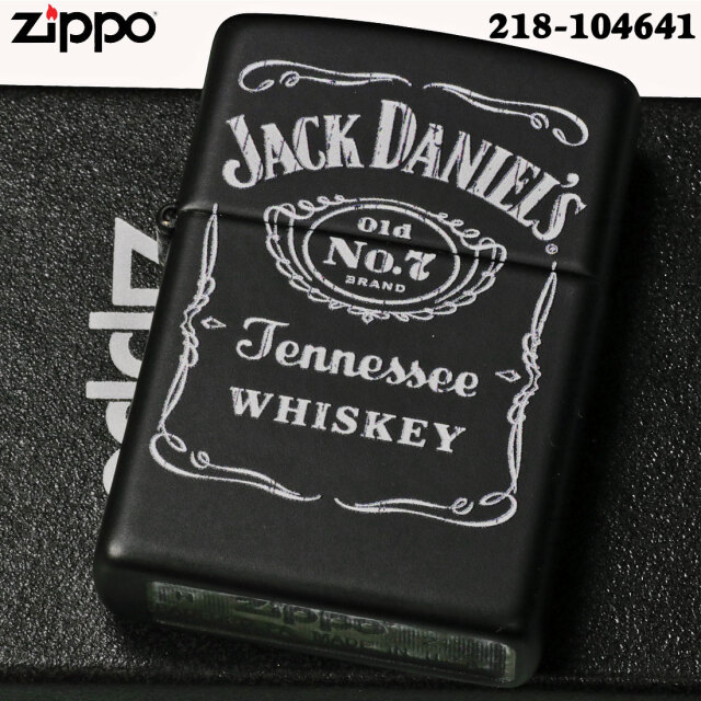 zippo(ジッポーライター) Jack Daniels Black ジャックダニエル