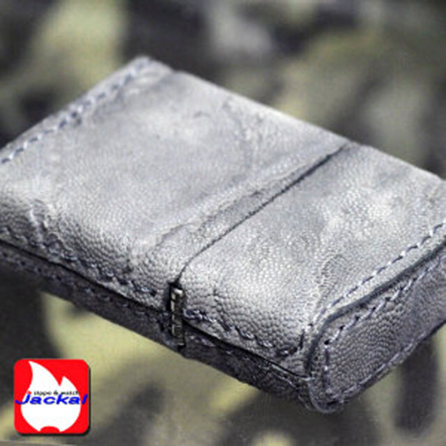 ZIPPO】アフリカ象革巻きジッポー エレファント ギフト プレゼント