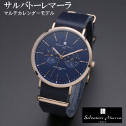 腕時計 メンズ レディース Salvatore Marra サルバトーレマーラ マルチカレンダー 3気圧防水 レザーベルト SM15117-PGNVPG 本革レザー ブランド 人気 シンプル ウォッチ カジュアル フォーマル  送料無料 お取り寄せ