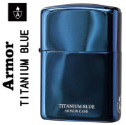 zippo armor (アーマージッポーライター)UNMiX アンミックス ブルーチタン 162   かっこいい オシャレ ジッポ メンズ 人気沸騰中 ギフト プレゼント【ネコポス可】