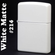 zippo(ジッポーライター)ホワイトカラーマットジッポー #214 画像