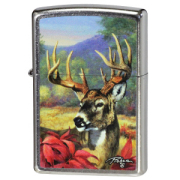 (在庫限りで終了) ZIPPO/ジッポー 28007 Linda Picken Wildlife カラフル  ギフト 芸術  動物【ネコポス可】