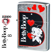 ZIPPO/ベティー ブープ B ベティーちゃん ストリートクローム エッチング BB-B画像