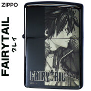 zippo(ジッポーライター) FAIRYTAIL(フェアリーテイル)グレイ Hiro Mashima BNi ミラー・レーザー彫刻　おしゃれ　メンズ かっこいい ギフト プレゼント  送料無料
