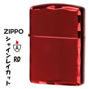 zippo(ジッポーライター)アーマー シャインレイカット レッド SHINLAY-RD 彫刻　美しい 赤 かっこいい 豪華　オシャレ メンズ レディース ギフト プレゼント  送料無料【ネコポス可】