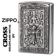 zippo ライター (ジッポーライター)ZP ソリッドフレームメタル画像