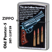 zippo(ジッポーライター) Old Poster-5 プリント加工 ストリートクローム Z207-119759画像