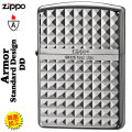 zippo(ジッポーライター)アーマースタンダードデザイン銀ミラー(D)画像