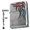ZIPPO/トライバルタトゥー TRIBAL TATTOO ブラッシュクローム 2面フルカラー印刷 z200TT-GC画像