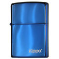 zippo ジッポ ライター ブルーサファイアジッポー ロゴ入り 20446ZL画像