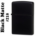 zippo(ジッポーライター)Black Matte ブラックカラーマットジッポー #218画像