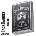 zippo(ジッポーライター) JACK DANIEL'S ジャックダニエル 創業者デザイン 2023秋冬モデル ストリートクローム  48748画像