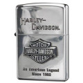 【ZIPPO】ハーレーダビットソンジッポー/エスメタル シルバーいぶし