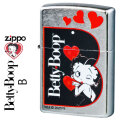 ZIPPO/ベティー ブープ B ベティーちゃん ストリートクローム エッチング BB-B画像