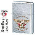 ZIPPO/ベティー ブープ LOVE HURTS ベティーちゃん ストリートクローム エッチング BB-LOVE 画像
