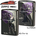 ZIPPO ジッポ-ライター 仮面ライダー電王 東映公式認定 ガンフォーム＆リュウタロス KR-DEN-GUN画像
