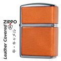 ZIPPO/armor アーマー レザー カバード 本牛革貼り キャメル ニッケルいぶし LCN-CA画像