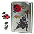 ZIPPO/和柄シリーズ　武者 サテンクローム　つやなし画像