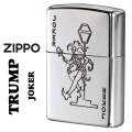 ZIPPO/ZP トランプ  ジョーカー ドランカー 銀イブシ エッチング zTR-J画像