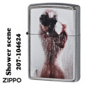 ZIPPO/ Shower scene セクシーガール シャワーシーン 2023モデル ストリートクローム Z207-104624画像