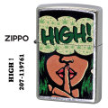 zippo(ジッポーライター) HIGH! プリント加工 ストリートクローム Z207-119761画像