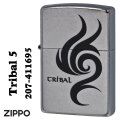 zippo(ジッポーライター) TRIBAL 5 トライバル 2023モデル ストリートクローム  Z207-411695画像