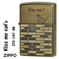 zippo(ジッポーライター)猫　トリックギア　ブラス古美バレル ZTR-CAT-BB画像