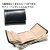 三つ折り財布 コンパクトウォレット マトゥーリ 馬革 牛革 Maturi JAPAN　MR-501BK/Beige画像3