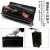 セカンドバッグ コードバン 馬革・牛革 Wファスナー 黒 Maturi マトゥーリ JAPAN MT-42 BLACK画像2