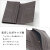 オーストリッチ　天然皮革長財布　RODANIA（ロダニア） OJN1003BNE  ニコチンカラー画像4