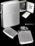 【ZIPPO】 スターリングシルバー純銀ジッポー ♯13サテン仕上げ画像2